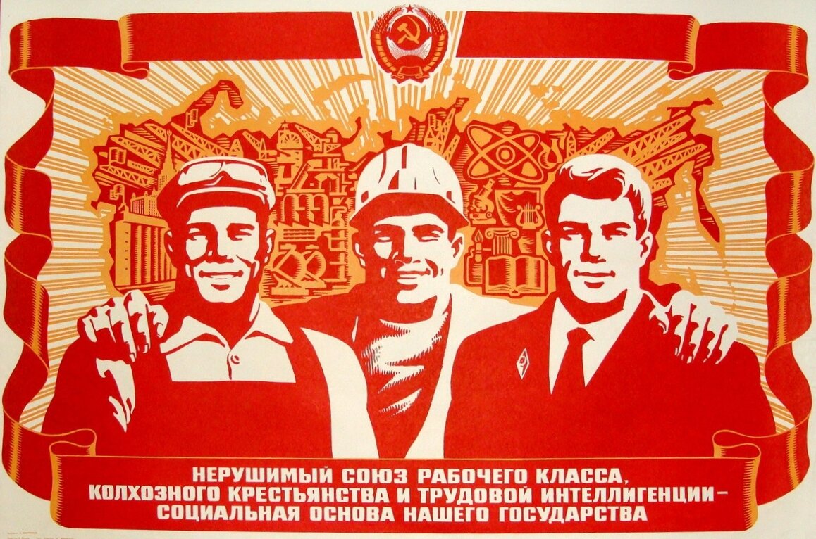 Плакат СССР