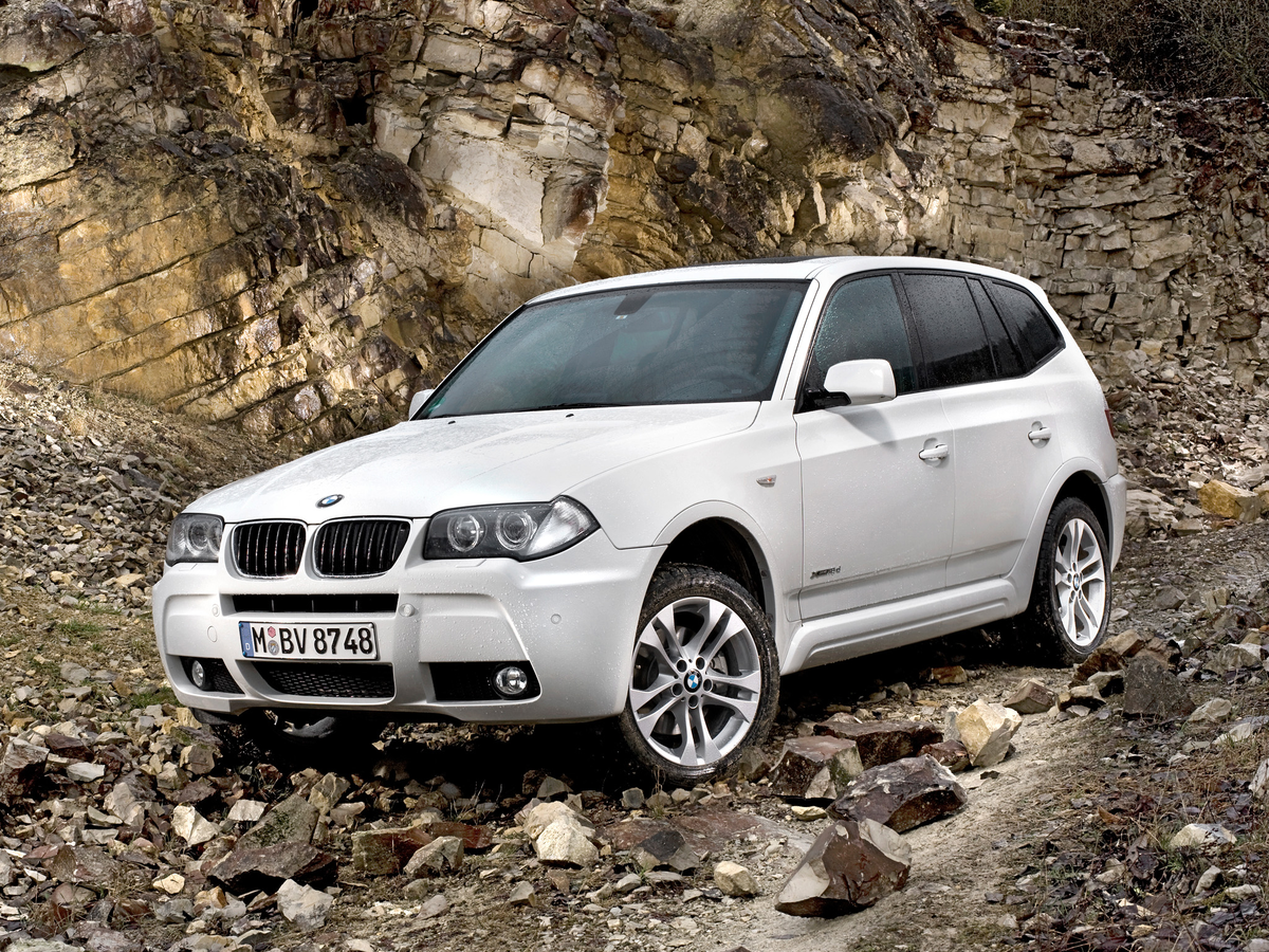 BMW X3 E83 в горах