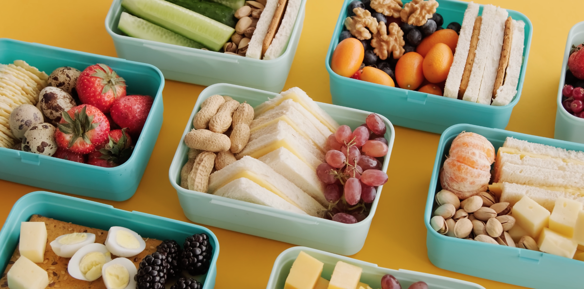 Примеры здорового перекуса.