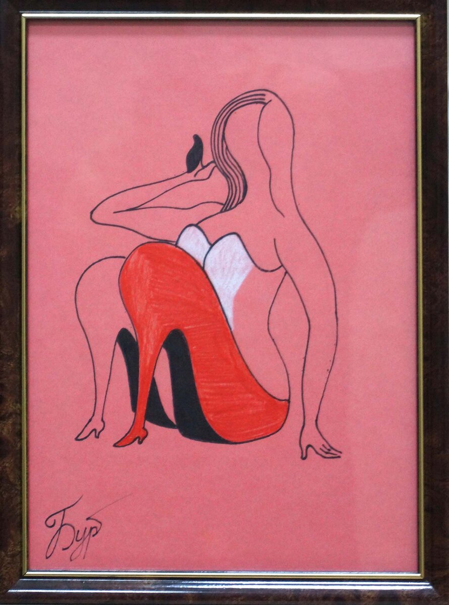 Буравлёв Фёдор Лабутены 30х21  