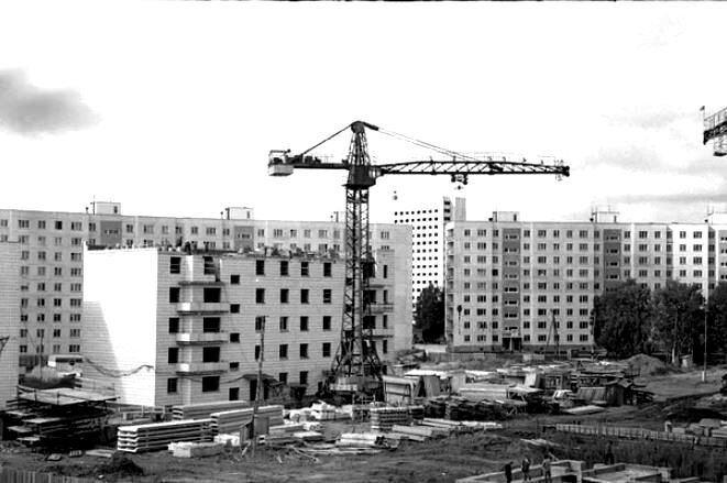Жилищное строительство в СССР (иллюстрация из открытых источников)