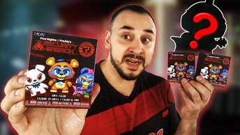 АНИМАТРОНИКИ FNAF MYSTERY MINIS SECURITY BREACH! ПАПА РОБ И РАСПАКОВКА ФНАФ 9 - КОРОБОЧКИ FUNKO