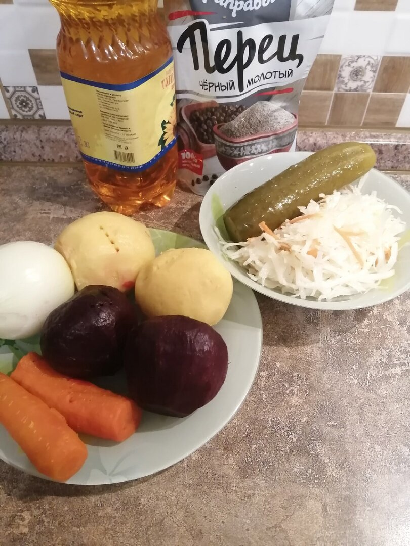 овощи остудить и почистить