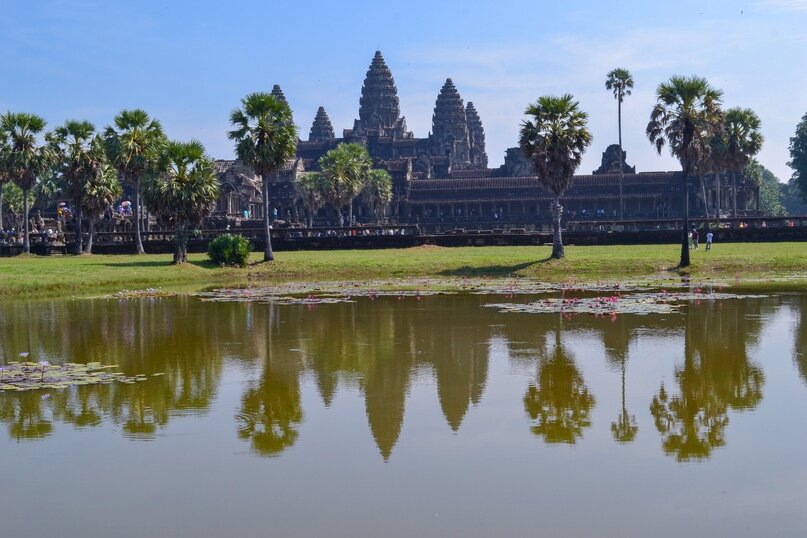 Знаменитый Анкгор Ват. Фото автора