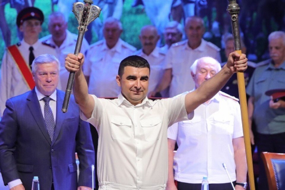     Атаман Сергей Бодряков. Фото: сайт Всевеликого войска Донского