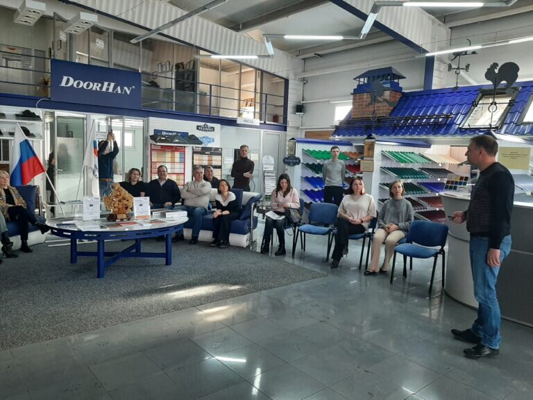    На ООО «Профметалл» подвели итоги реализации нацпроекта Кристина Просвиркина