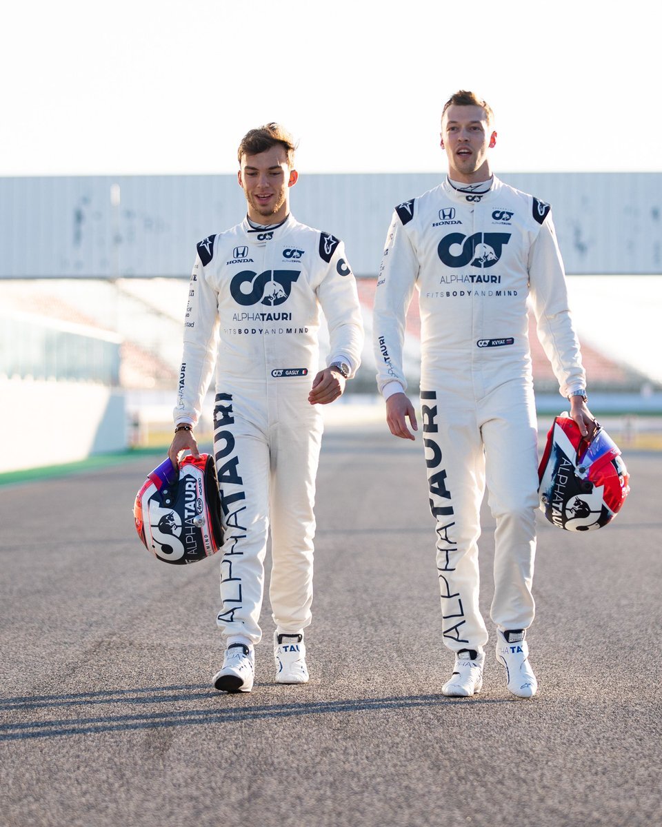 Пьер Гасли и Даниил Квят