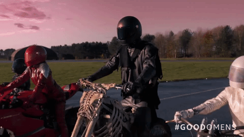 Четыре всадника Апокалипсиса...