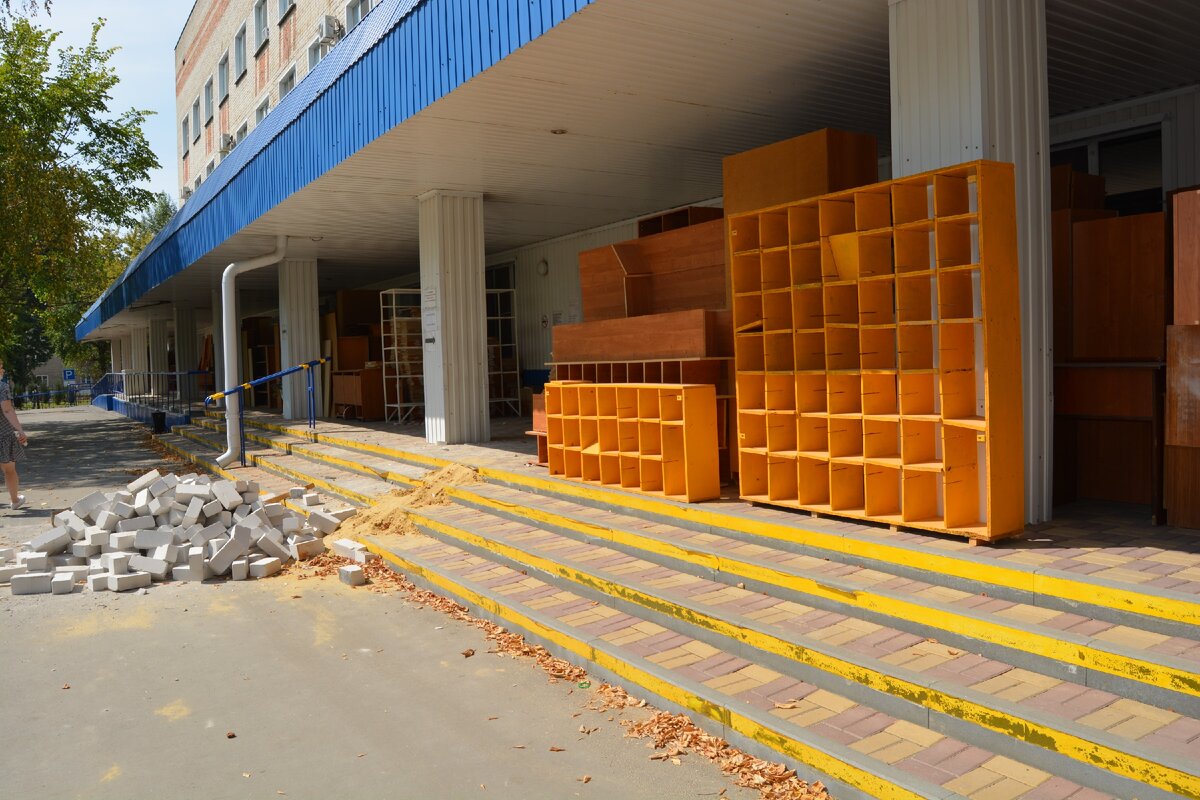 Ремонт стартовал 27 июля