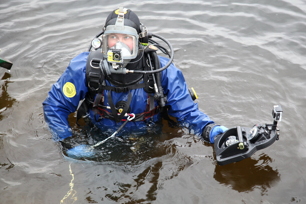 водолаз-спасатель Евгений Герасимович