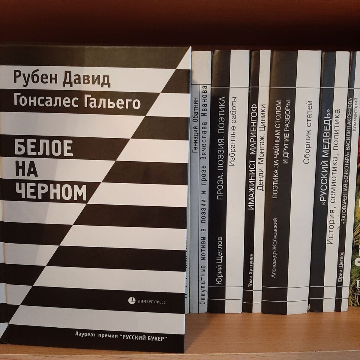 Рубен Давид Гонсалес Гальего, "Белое на чёрном". Моё издание: издательство Лимбус-пресс, 2020 год.  Стыдно признаться, но перед прочтением книги у меня было некоторое предубеждение. Точнее, даже два.