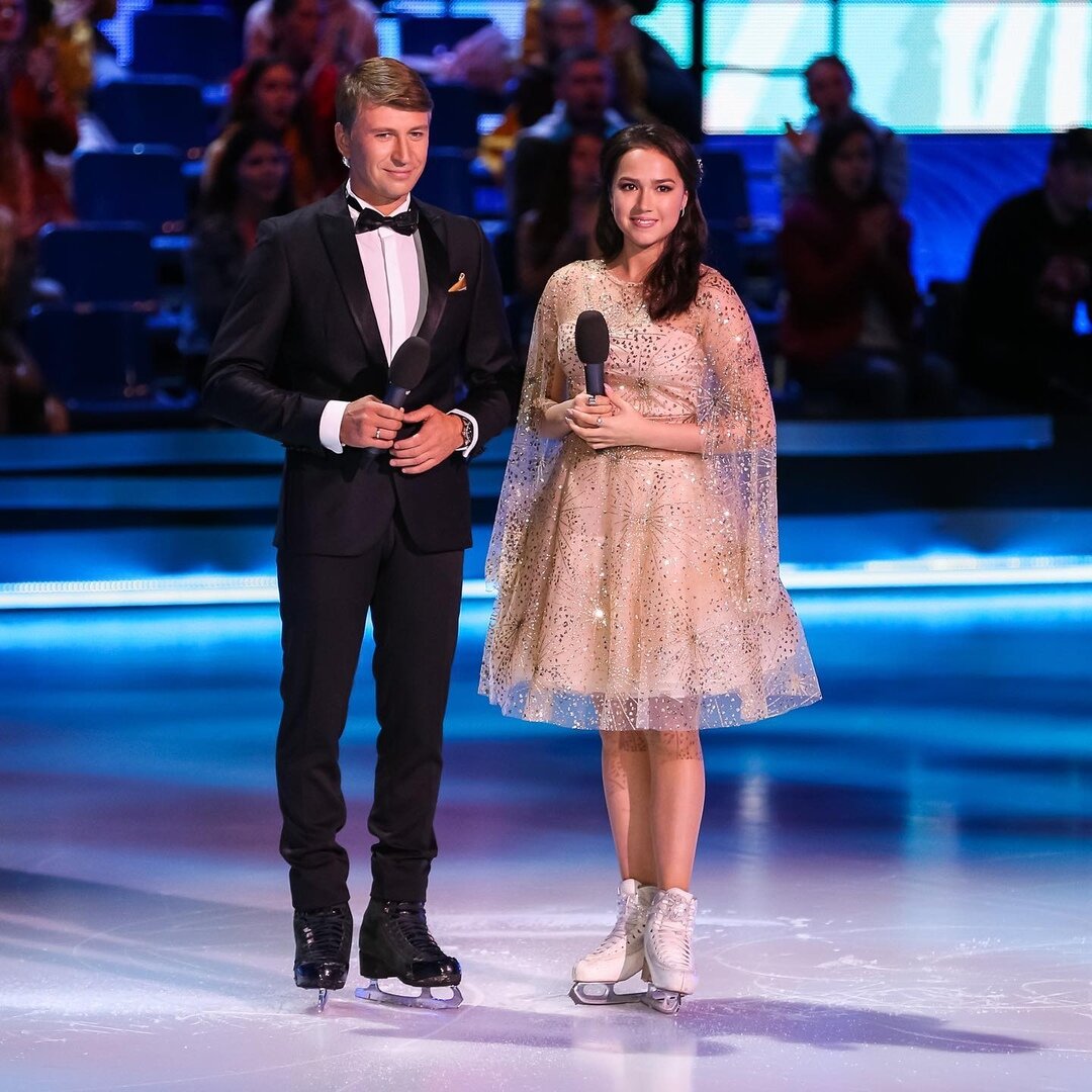 Алина на съёмках