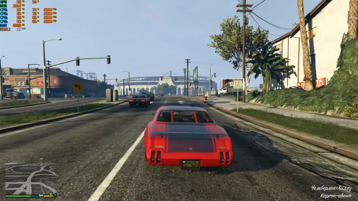 ЛИСТАЙТЕ. Околоконсольный экспириэнс в GTA5 с 25-35 кадрами.