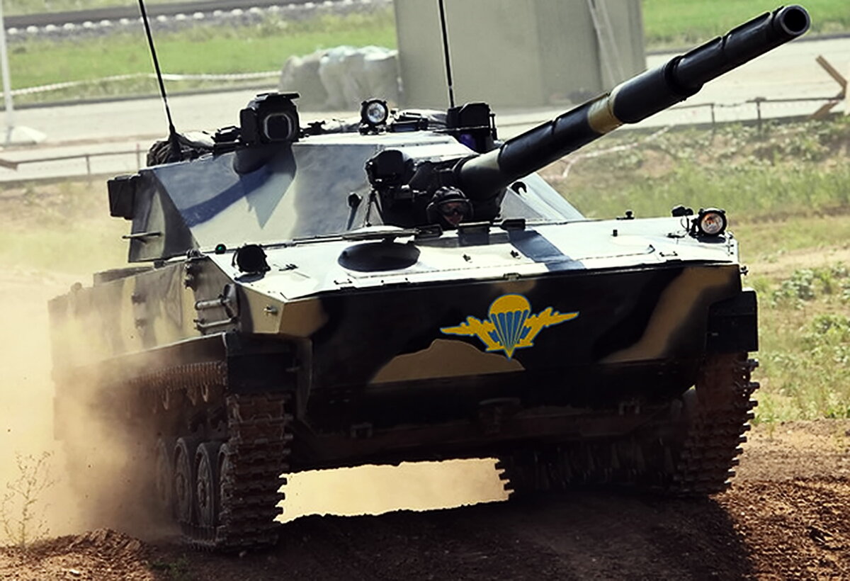 Десантная противотанковая самоходная пушка  2С25 «Спрут-СД» 