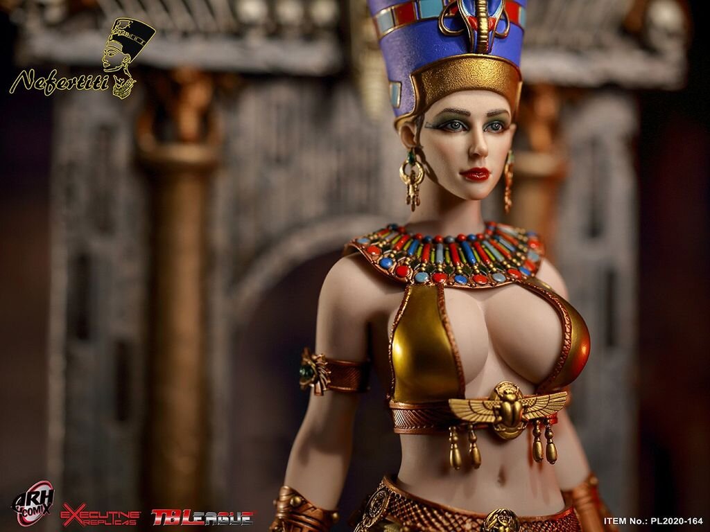 Нефертити 1. TBLEAGUE Нефертити. Нефертити коллекционная фигурка 1/6 Scale Nefertiti pl2020-164 TBLEAGUE. TBLEAGUE pl2020-164 1/6 Nefertiti. Фигура Нефертити.