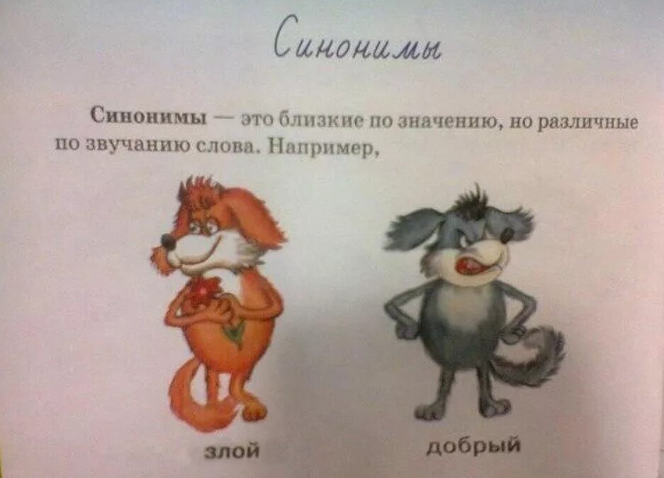 Дети синоним к этому слову. Синонимы это.