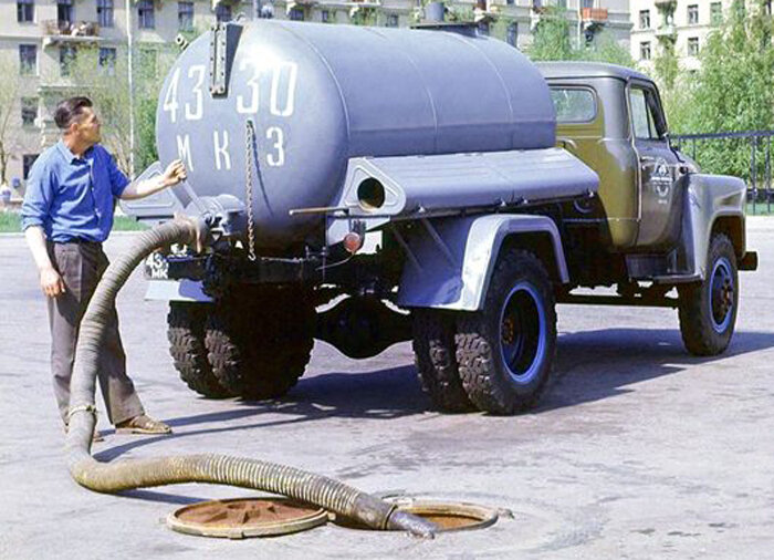 Ассенизаторская машина на базе ГАЗ-53