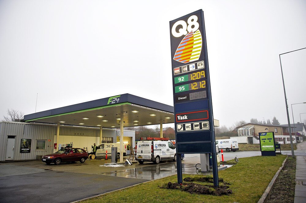 АЗС, на которой я работал. Источник: motormagasinet.dk
