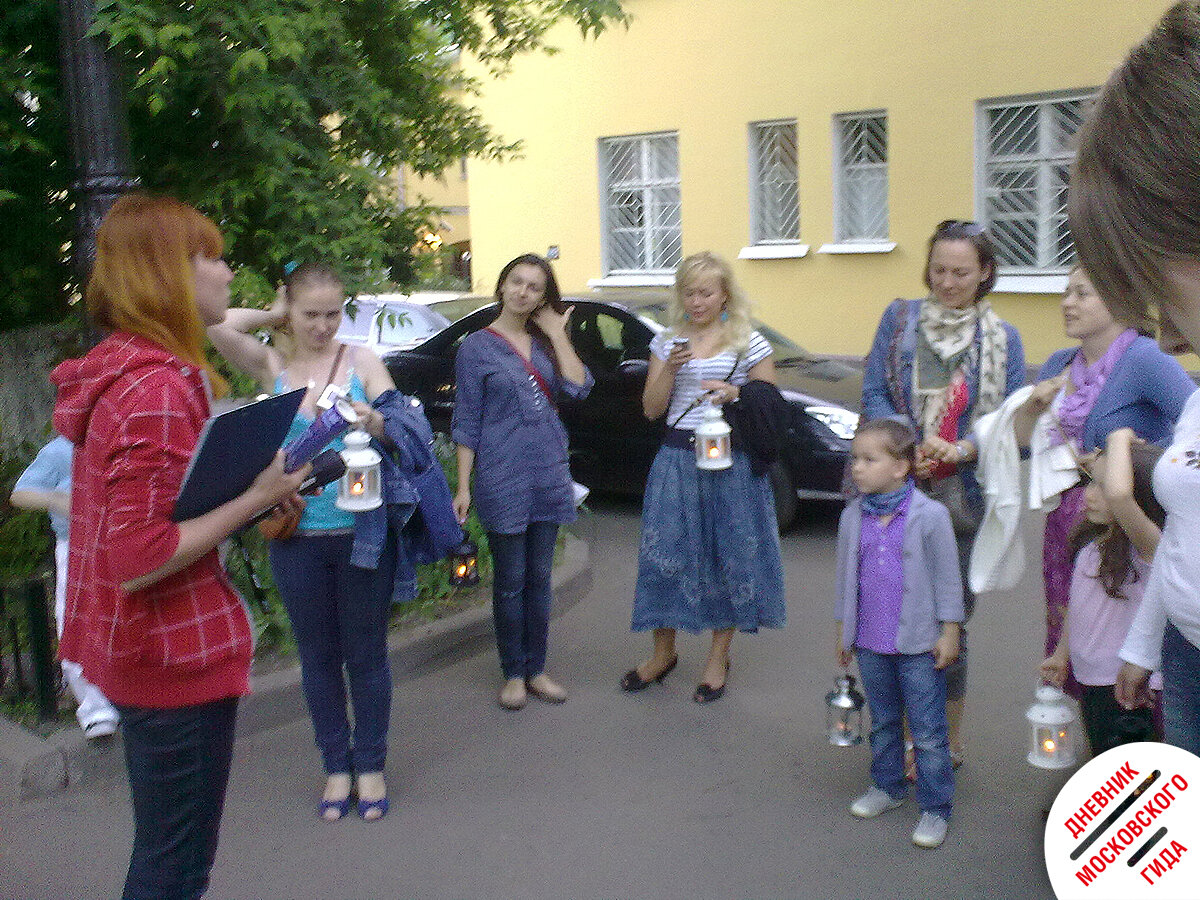 Экскурсия с фонариками