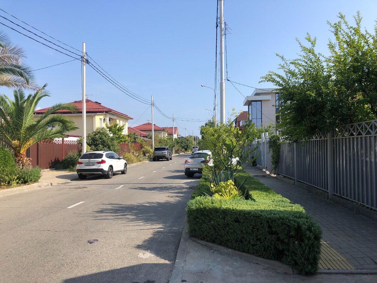 Улицы ПГТ Сириус