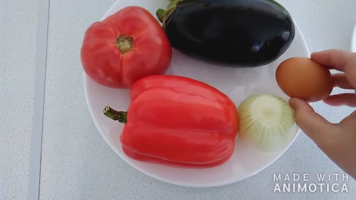 Овощи это основа нашей запеканки.