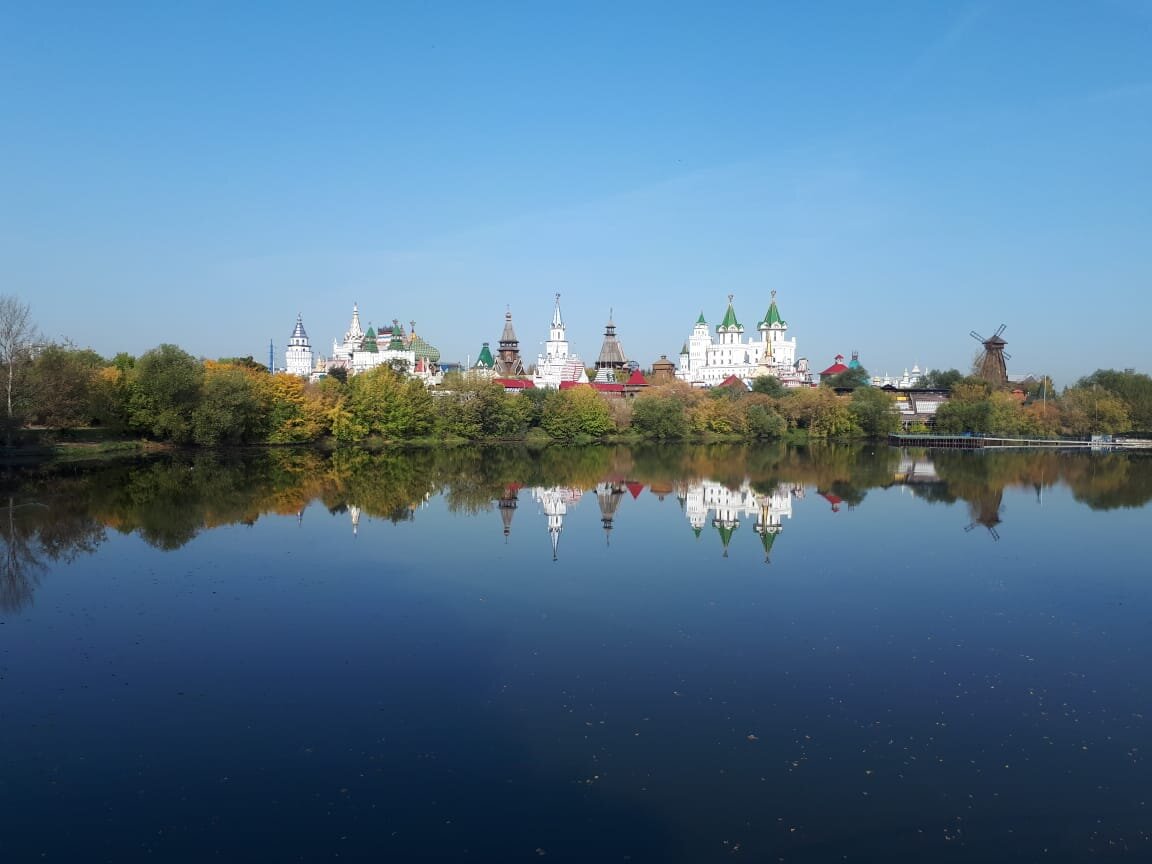 Измайловский кремль со стороны Измайловского парка