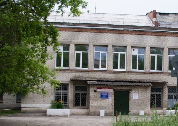 провизорный госпиталь в моем городе, фото с просторов интернета