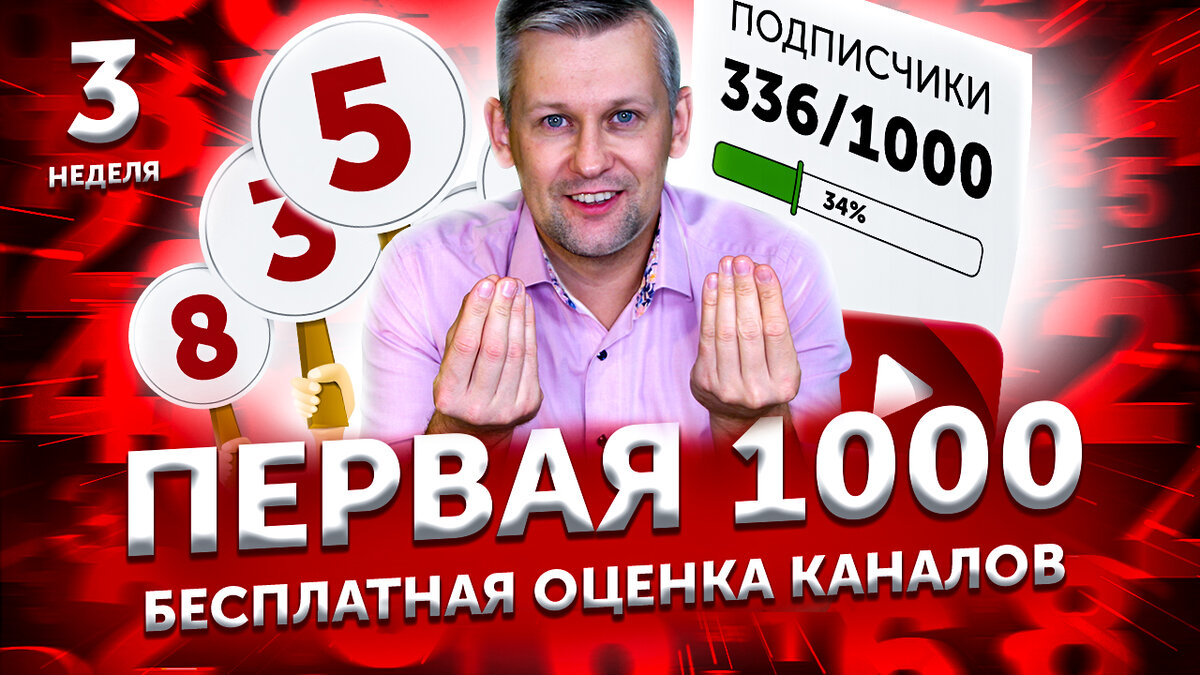 👀Оценка канала на YouTube: как получить её бесплатно. Набрал 336/1000 |  Активный Пиар | Дзен