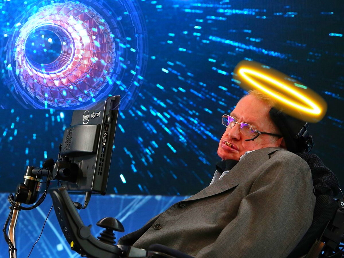 Хокинг молится андронному коллайдеру