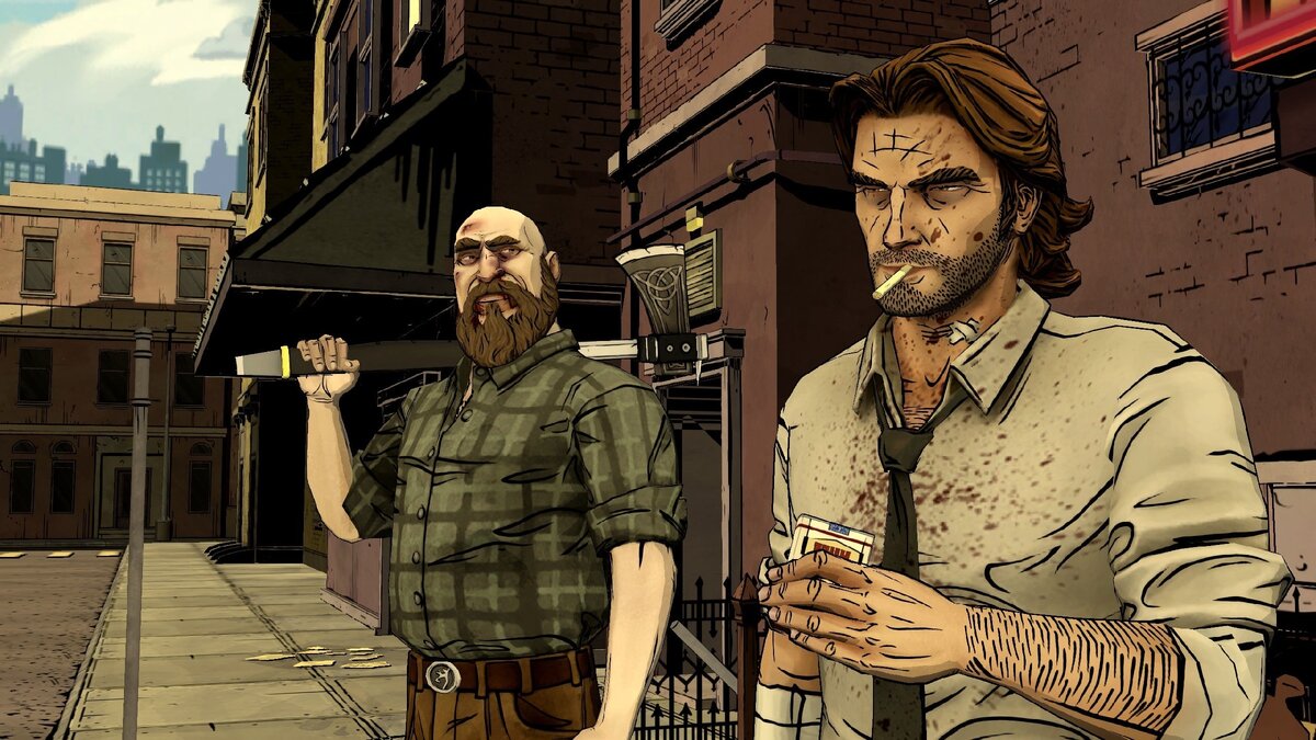 Дровосек и Бигби. Изображение из открытых источников.