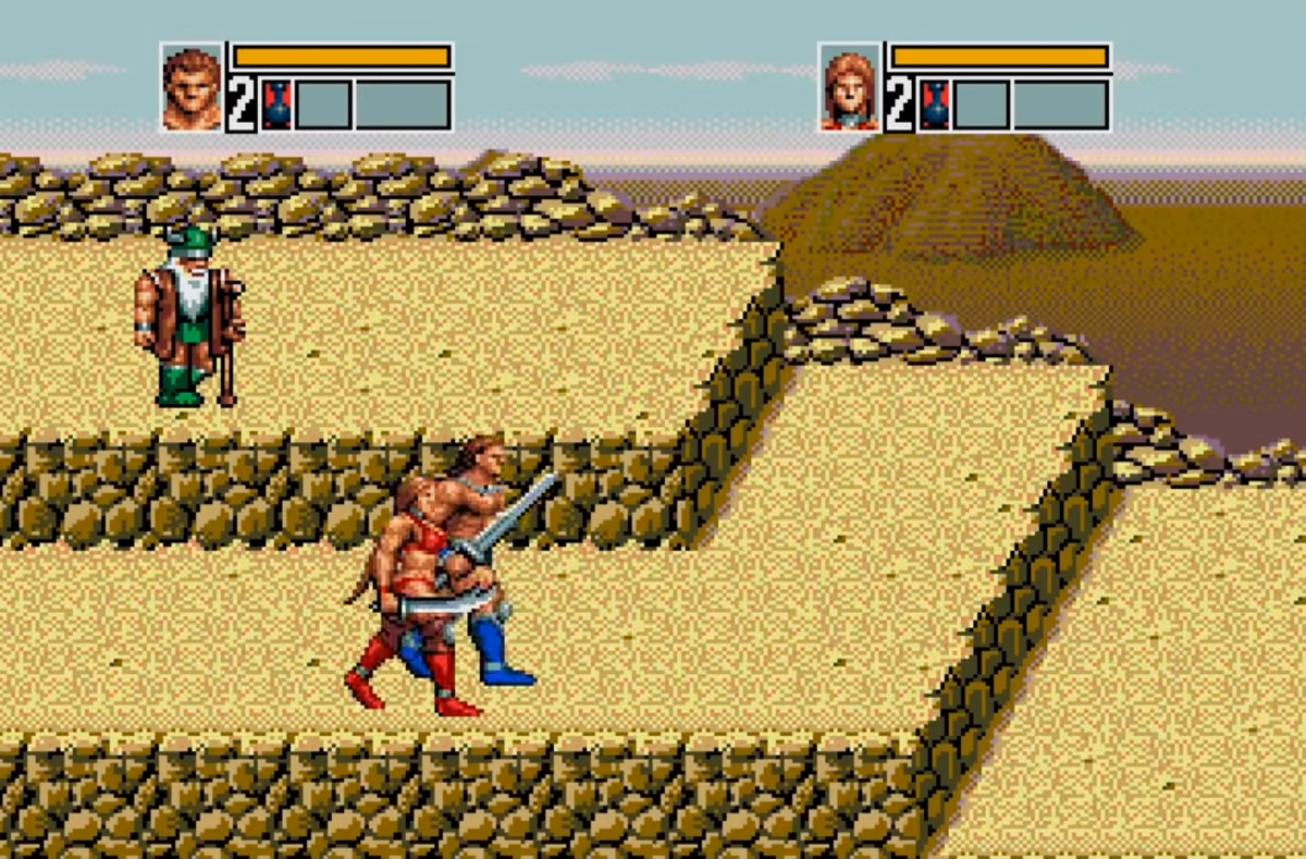 кадр из игры игры Golden Axe III 