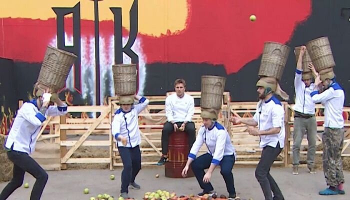 Кадр с 9 выпуска 4 сезона Адской кухни