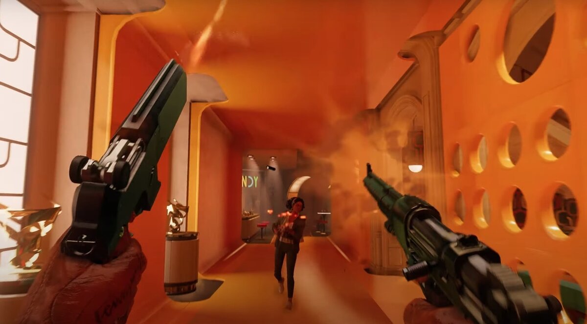 В Deathloop пользователям предстоит помочь главному герою, Кольту, устранить за отведенный срок восемь целей и тем самым разрушить временную петлю, проглотившую остров Черный риф. Скажем так, все остальное косаемо сюжета, пока что находится за завесой тайны. Тем не менее геймплейные кадры которые вы можете наблюдать внушают доверие к игре. Несмотря на то, что грядущий шутер Deathloop не обладал точной датой выхода, его релиз, предположительно, должен был состояться к зимним праздникам. Однако теперь этого точно не произойдет, так как разработчики из Arkane Studios и компания Bethesda опубликовали обращение, в котором сообщили о своем намерении перенести данное событие на второй квартал 2021 года. По словам коллектива создателей, переход на удаленный режим работы, связанный с угрозой распространения коронавируса, внес изменения в график производства игры и теперь команде требуются дополнительные месяцы, необходимые для завершения проекта. 