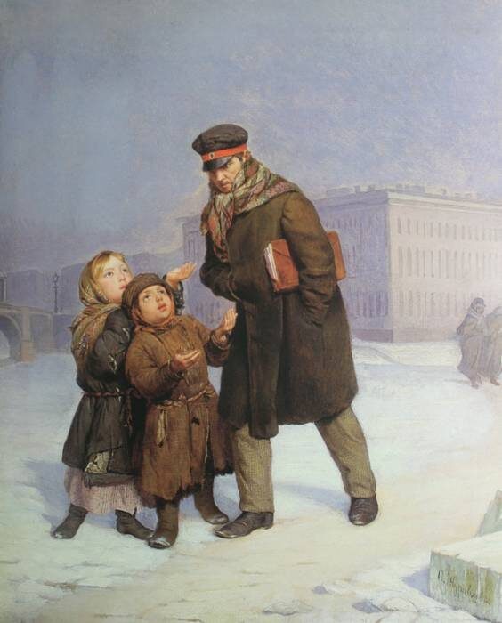 Журавлев Фирс «Дети-нищие».
