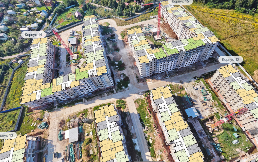 За основу была принята концепция миниполиса, то есть квартала со всей необходимой инфраструктурой