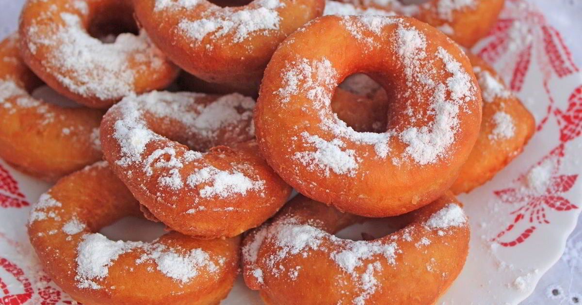 Домашние пончики