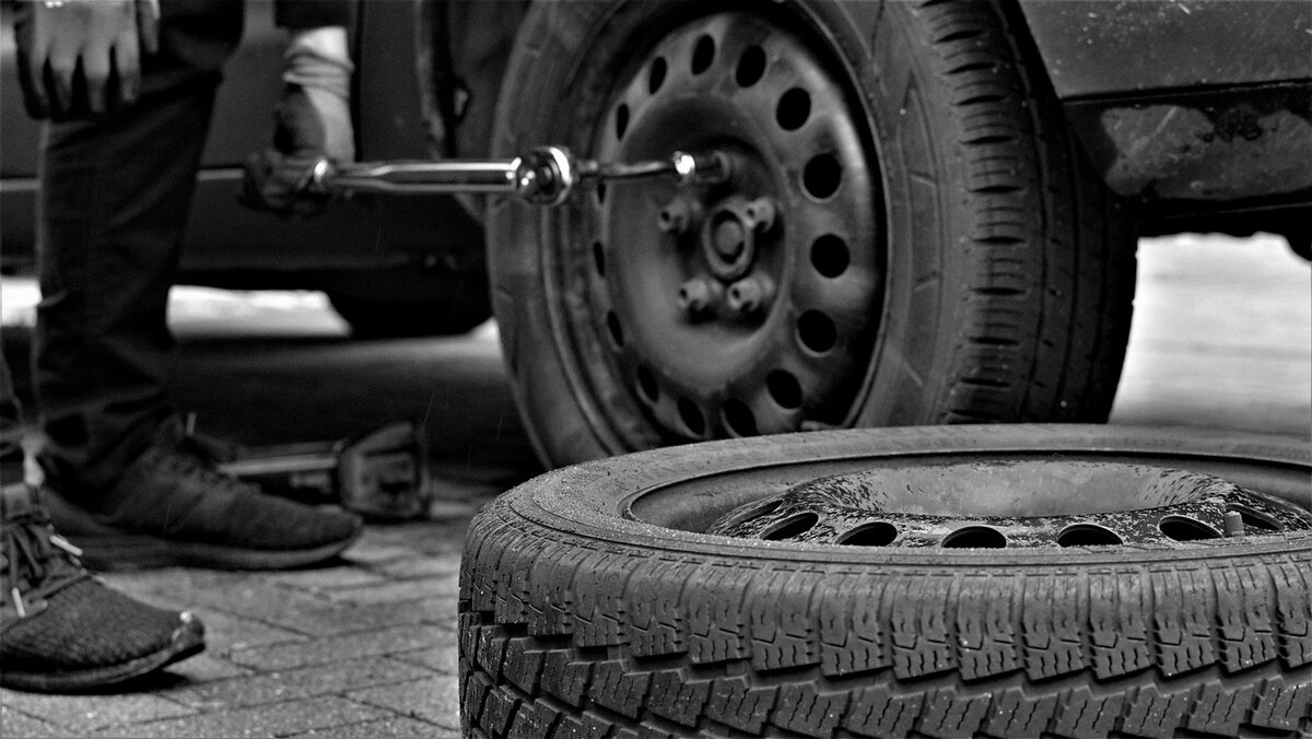 сезонная замена колес своими руками