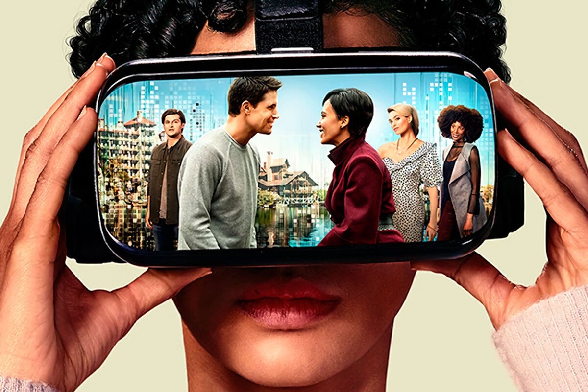 poster to "Upload"/2020/created by Greg Daniels/Amazon Studios, Baral Waley Productions, Reunion Pacific Entertainment/Источник - hypertextual.com