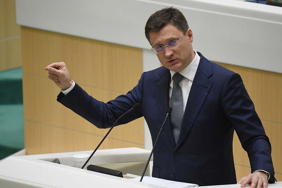 Александр Новак в Совете Федерации