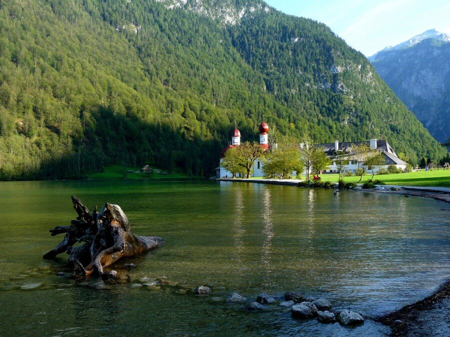 Озеро Konigssee Германия