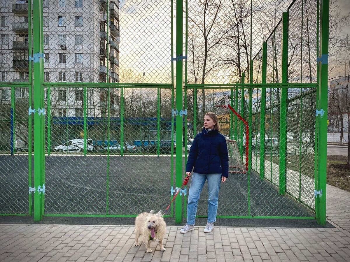 Так мы гуляли во время самоизоляции весной.