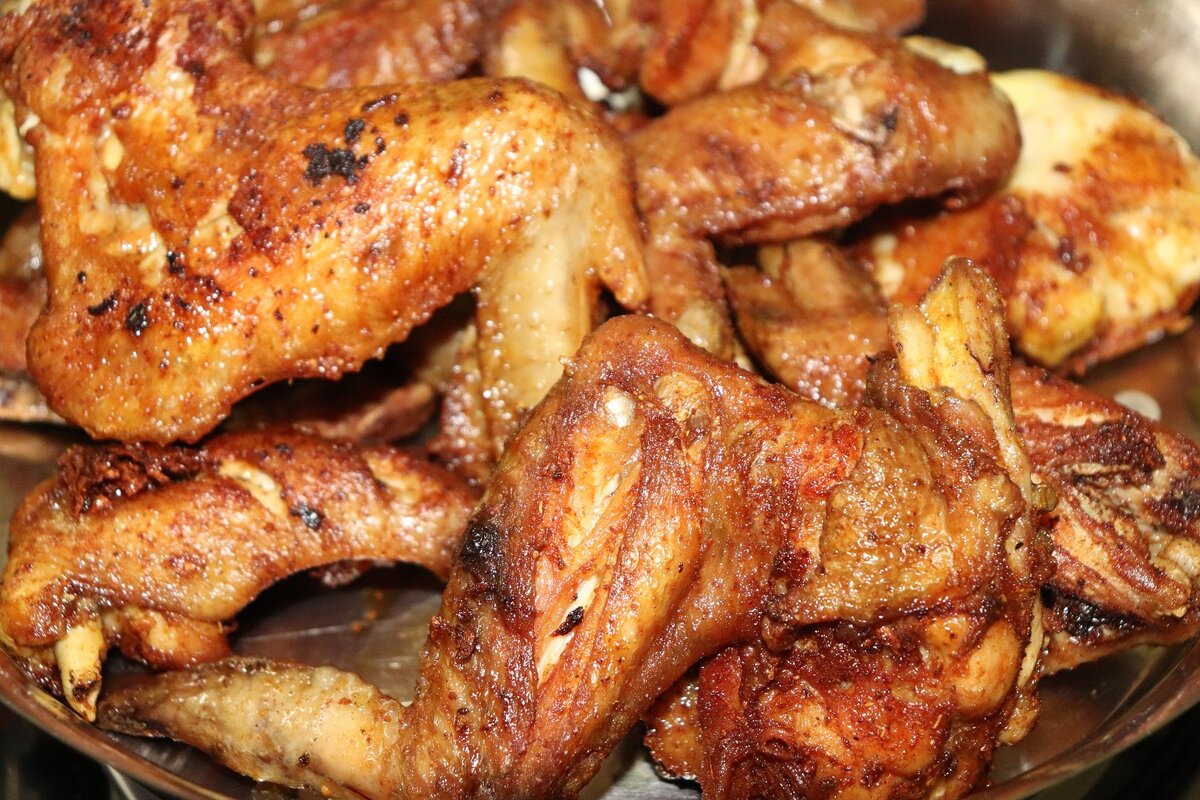 куриные крылья, быстрые рецепты, рецепты, мясо в духовке