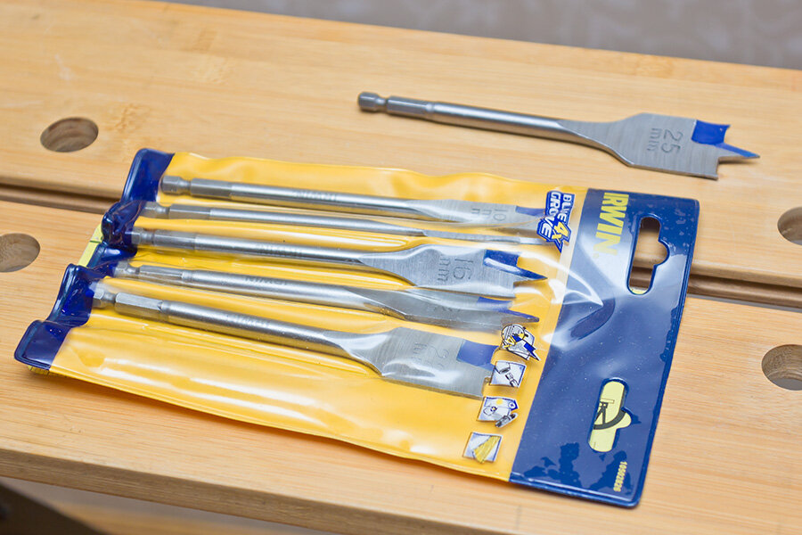 Набор перьевых сверл Irwin. (Источник: фото автора)