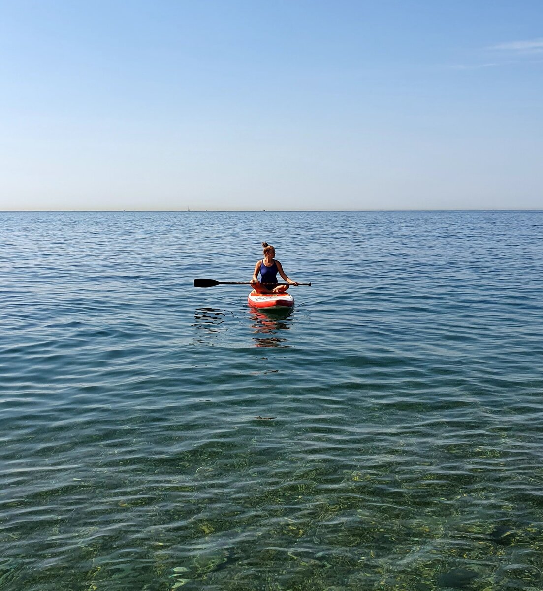 Конец октября,  мы ещё купались