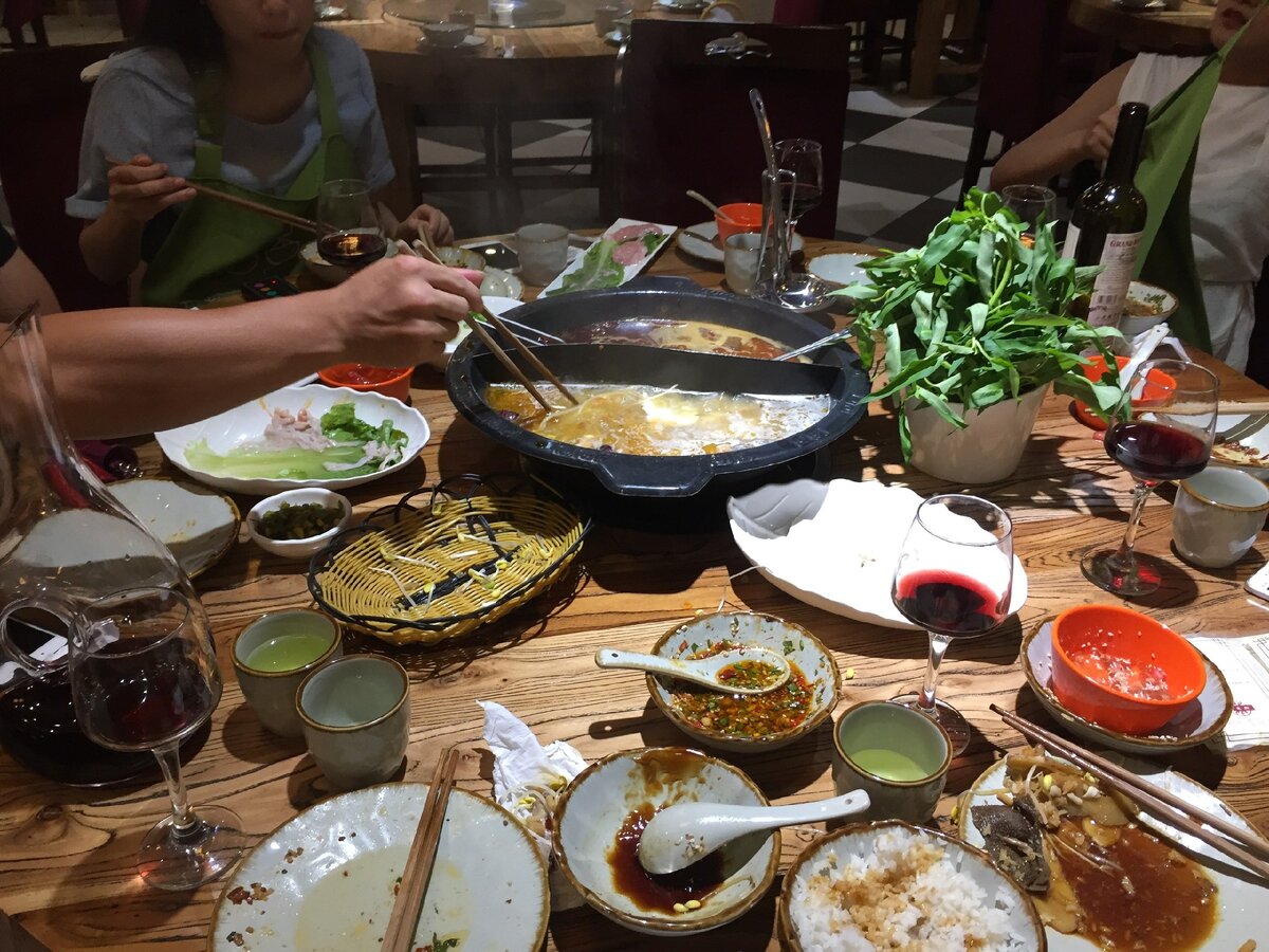 Мой сбалансированный  рацион в Китае