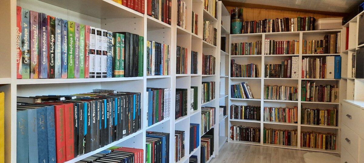 Моя библиотека. Наконец-то!