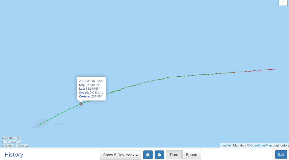 ТУБ "Фортуна" 16-го мая утром, из открытых источников