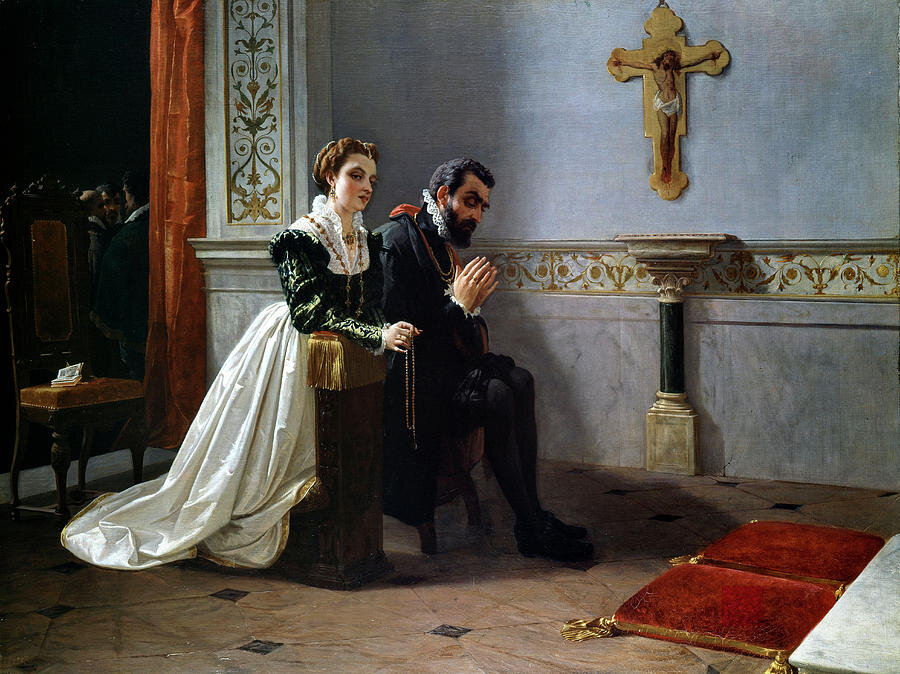 Франческо ди Медичи и Бьянка Каппелло