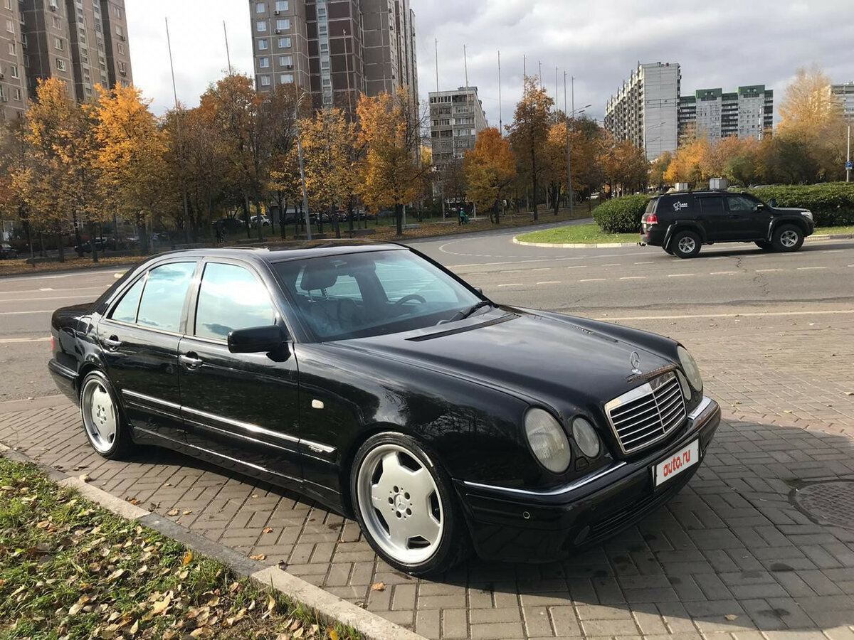 Мерседес w210 черный