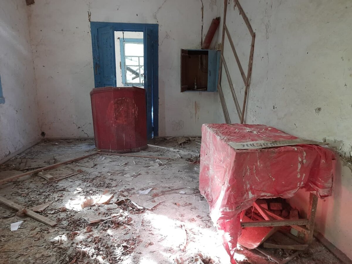 Сельский клуб в селе Денисовичи, Чернобыль